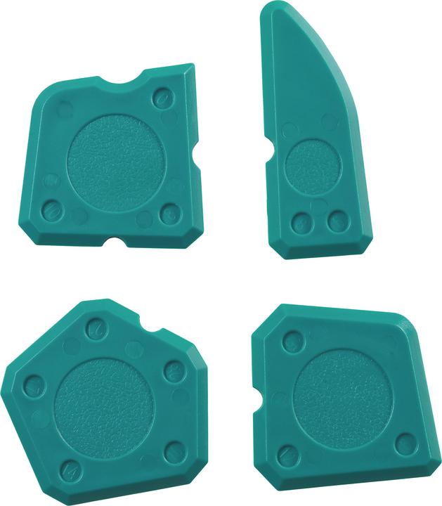 wolfcraft Set di spatole liscianti per giunti SP 100, 4 pezzi.