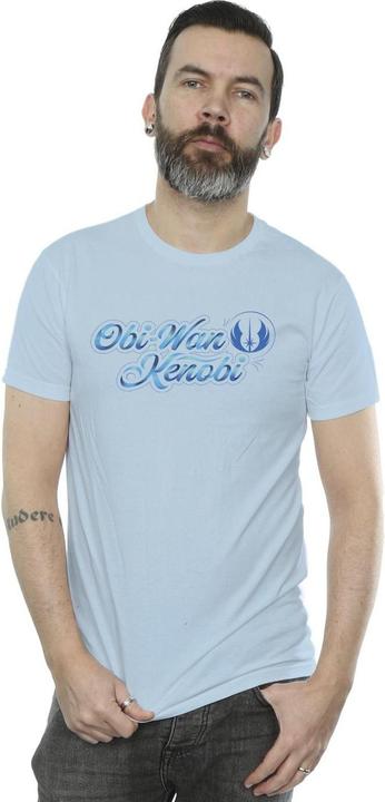 Produktbild Star Wars ObiWan Kenobi Ribbon Font TShirt (S)