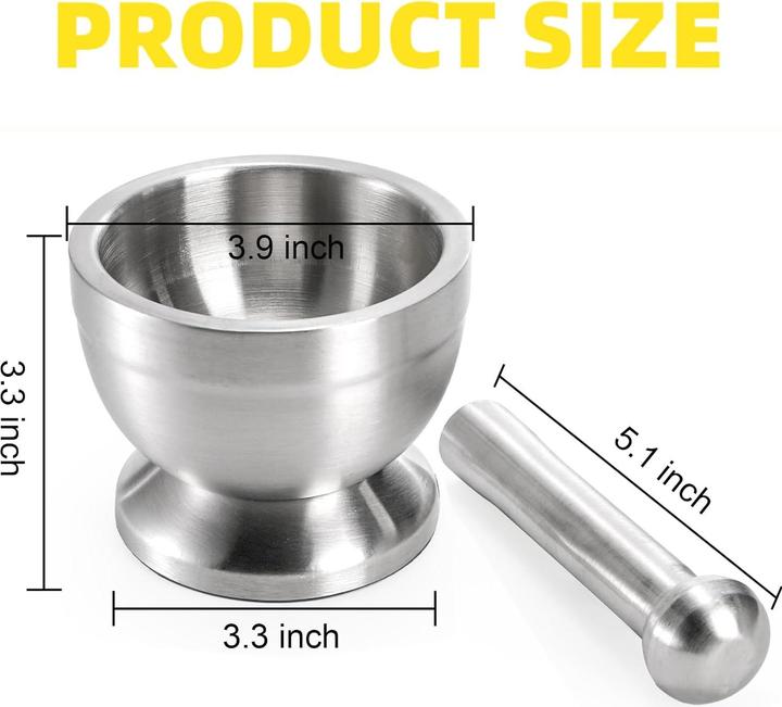 Actual product image Bekith Mörser und Stössel