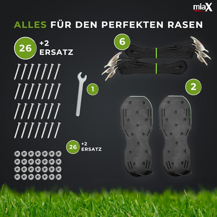 Produktbild miaX Rasenbelüfterschuhe