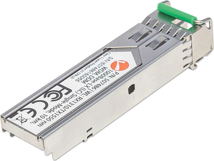 Actual product image Intellinet Gigabit SFP Mini-GBIC Transceiver WDM bidirectional for fiber optic cable