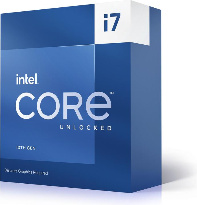 Produktbild Intel Core i7-13700KF (LGA 1700, 3.40 GHz, 16 -Core)