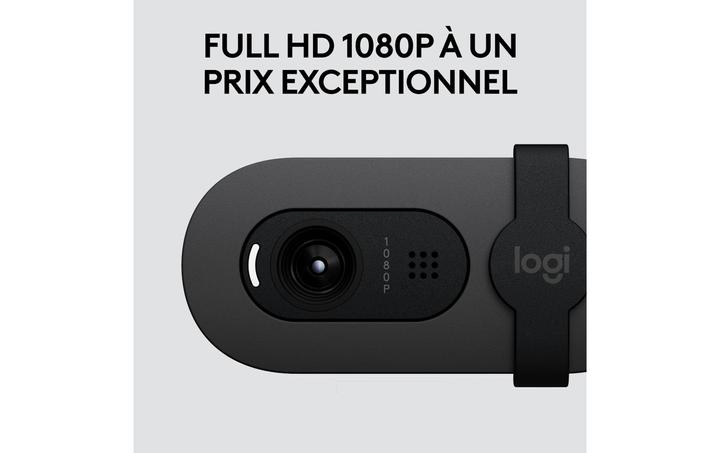 Productafbeelding Logitech Brio 105 Full HD 1080p Webcam - GRAPHITE - B2B (2 Mpx)