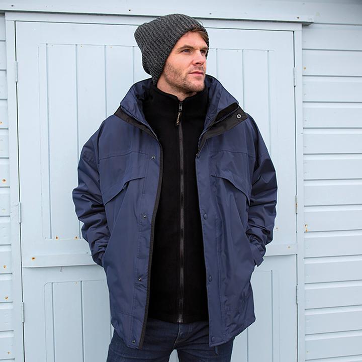 Actual product image Regatta 3in1 StormDri jacket with zip and press studs water-repellent windproof (XS)