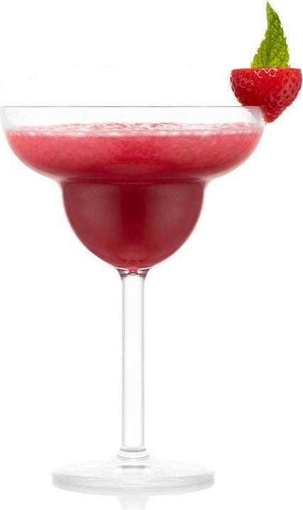 Actual product image Bodum 4 Margarita glasses made of resistant and reusable plastic (Margarita glasses)