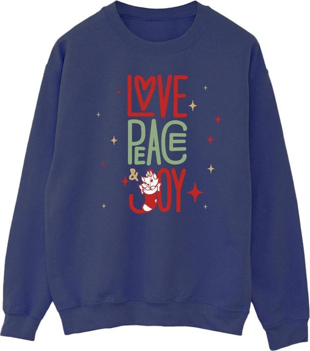 Produktbild Disney The Aristocats Marie Love Peace Joy Sweatshirt (L)