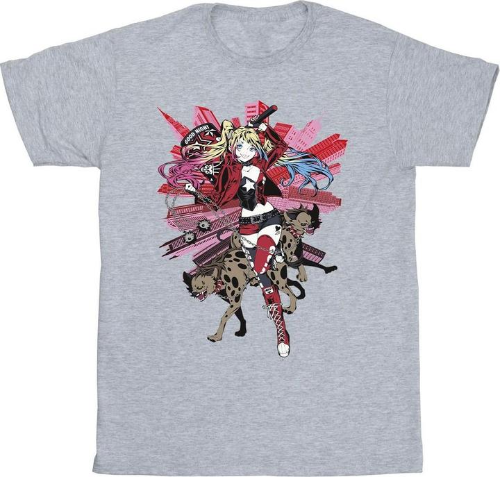 Image du produit - T-shirt HARLEY QUINN HYENAS - Fille (128)