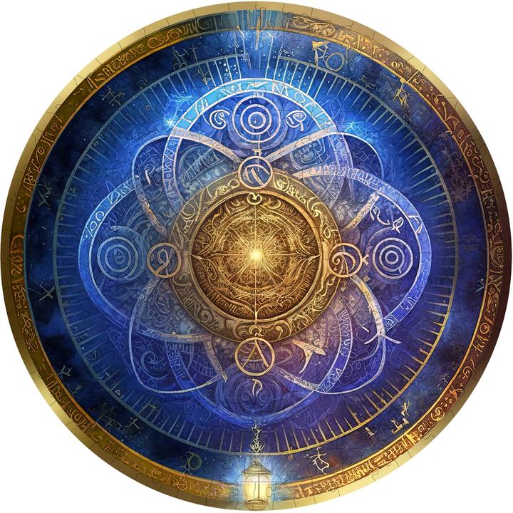 Immagine prodotto WoodenCity Puzzle in legno L Zodiaco blu (250 pezzi)