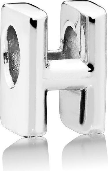 Actual product image Pandora Letter H Charm (Silver)