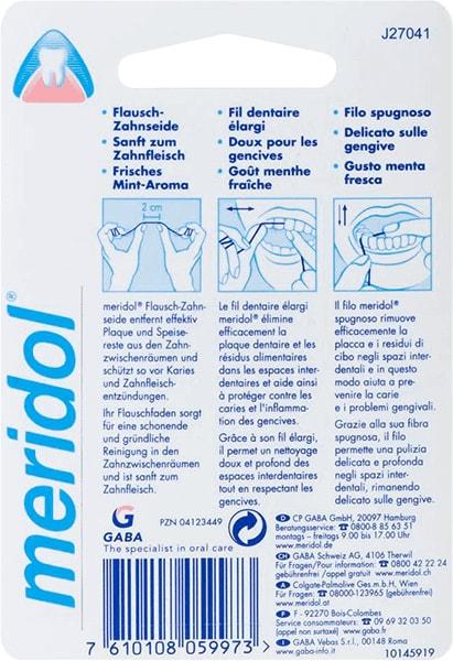 Immagine prodotto Meridol Filo interdentale spugnoso (40 m)