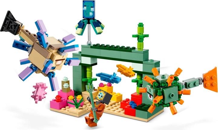 Immagine prodotto LEGO Minecraft 21180 La battaglia dei guardiani (21180, LEGO Minecraft)