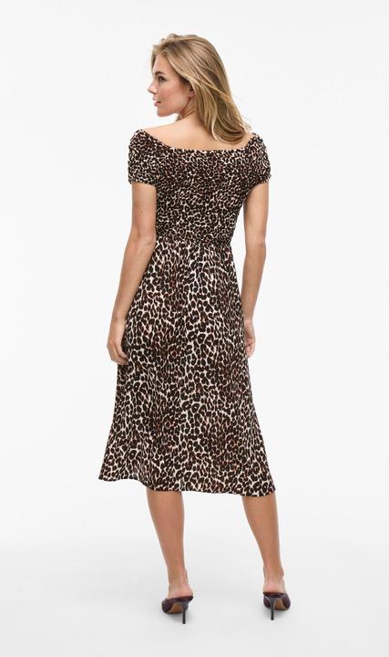 Produktbild Vila VIRITA Midi Gesmoktes Kleid (34)