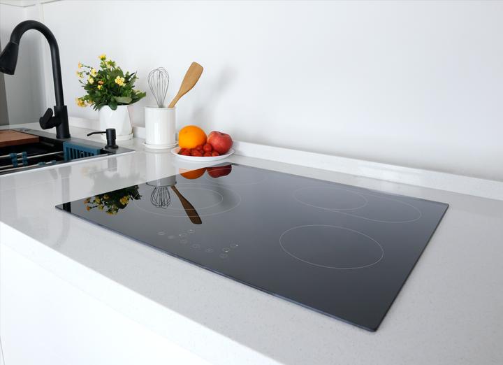 Actual product image PKM KHKF4-2KB G Hob self-contained built-in 60cm glass ceramic roasting zone