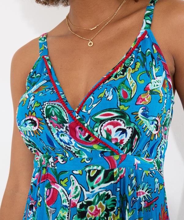 Immagine prodotto Joe Browns Oversized Floral Pom Pom Trim Strappy Sundress (12)