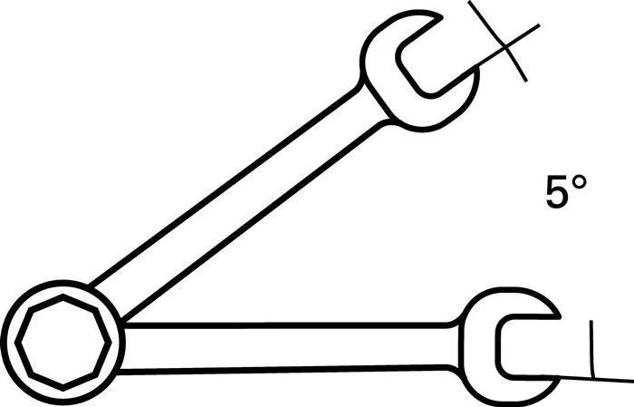 Actual product image Stahlwille Combination ratchet wrench (9 mm)