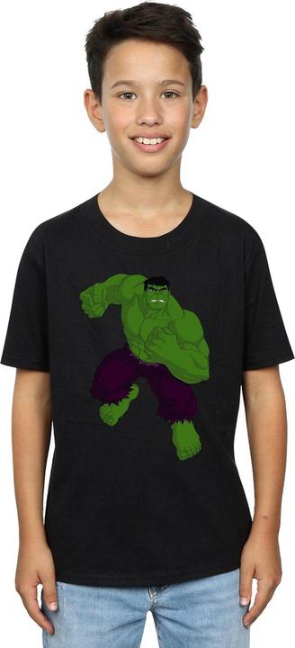 Actual product image Boys Hulk Pose T-Shirt (116)