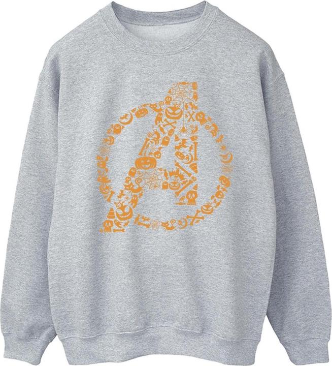 Image du produit - Sweat AVENGERS HALLOWEEN LOGO - Homme (XL)