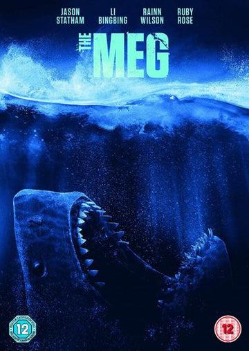 Actual product image Warner Bros The Meg (DVD, 2018, Multilingual)