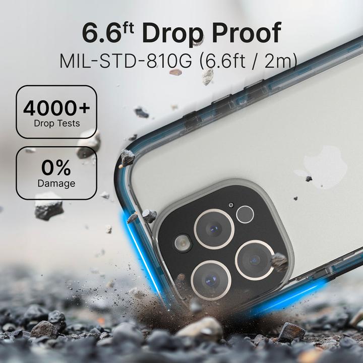 Actual product image Catalyst Total Protection Case - Wasserdichtes (10m) und Schock (Apple iPhone 16 Pro Max)