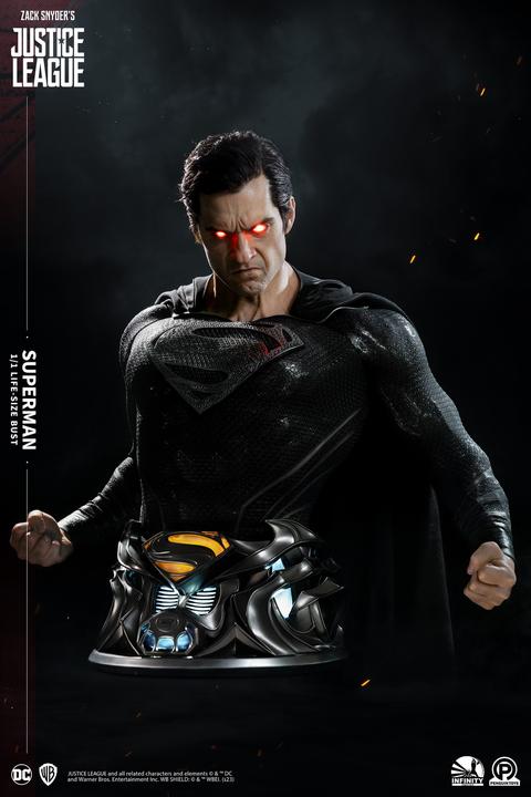 Produktbild Infinity Studios Snyder's Justice League "Superman - Black Version" 1/1 Lifesize Büste
