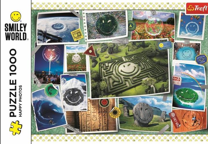 Actual product image Trefl Smiley World Happy Pictures (1000 pieces)