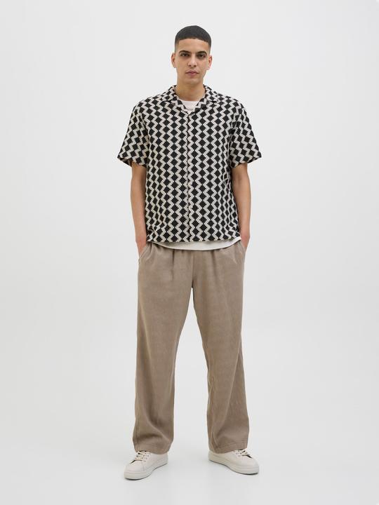 Produktbild Jack & Jones Jorsummer Luke Texture Resort Shirt Ss (XXL)