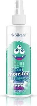 Silcare Quin S.O.S. Monster Mess Detangler Spray For Easy Hair Combing For Children 200Ml (200 ml)