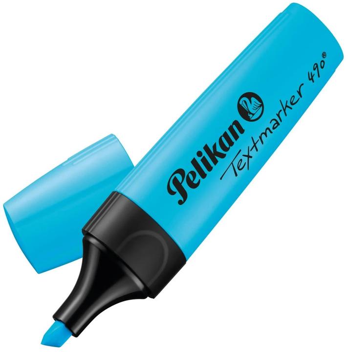 Produktbild Pelikan Textmarker 490 (Neongelb, Neonpink, Neongrün, Neonorange, 2 mm, 6 x)
