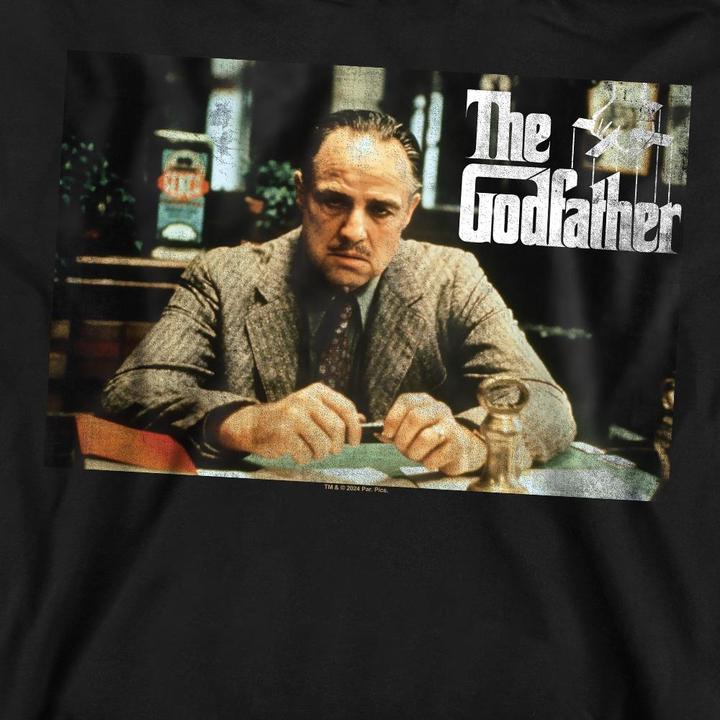 Actual product image The Godfather Unisex Adult Don Vito Corleone Picture Sweatshirt (XL)