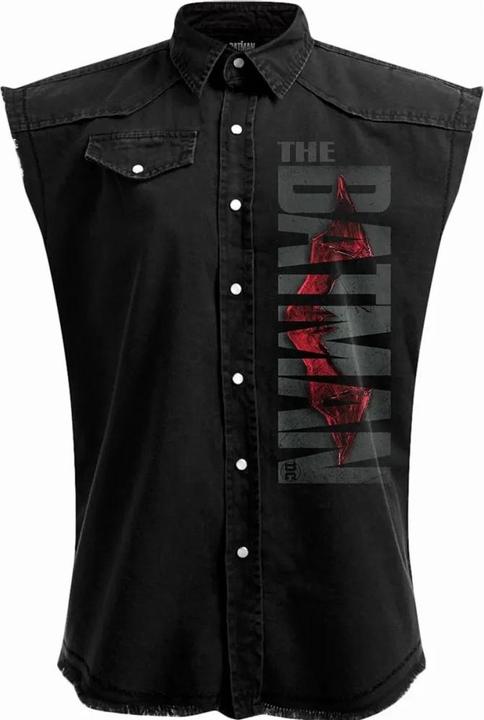 Immagine prodotto Spiral Camicia Batman Profilo Logo Senza Maniche Adulto Unisex (M)