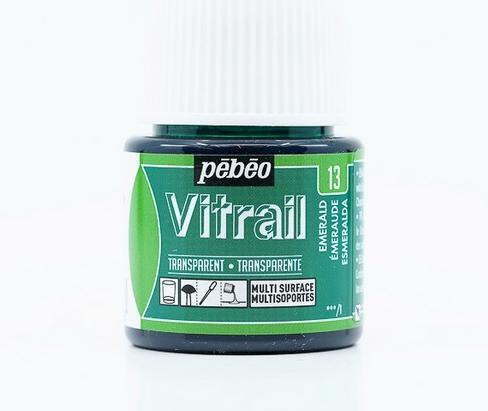 Immagine prodotto Pebeo Vitrail Trasparente (Smeraldo, 45 ml)