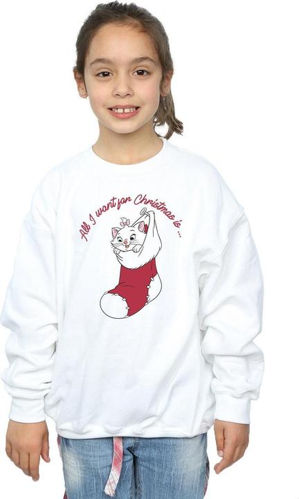 Image du produit Disney - Sweat ARISTOCATS MARIE XMAS - Fille (140, 146)