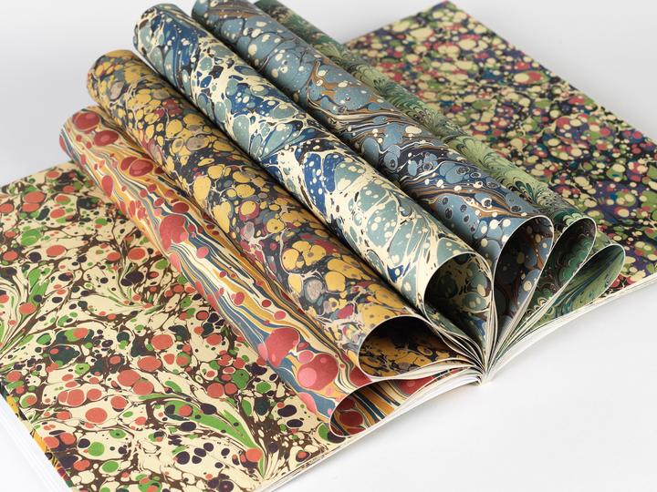 Actual product image Marbled Paper Designs (Wrapping paper, 1 x)