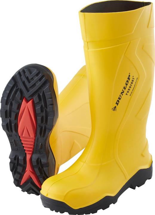 Actual product image Dunlop Purofort+ boots, S5, size 37, yellow (37)