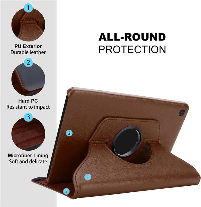 Actual product image Cadorabo Tablet Book Cover (Galaxy Tab S5e)