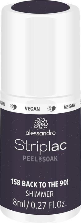 Alessandro Striplac Peel or Soak - Back to the 90s! (Lila, Grau, Abziehbarer Nagellack)