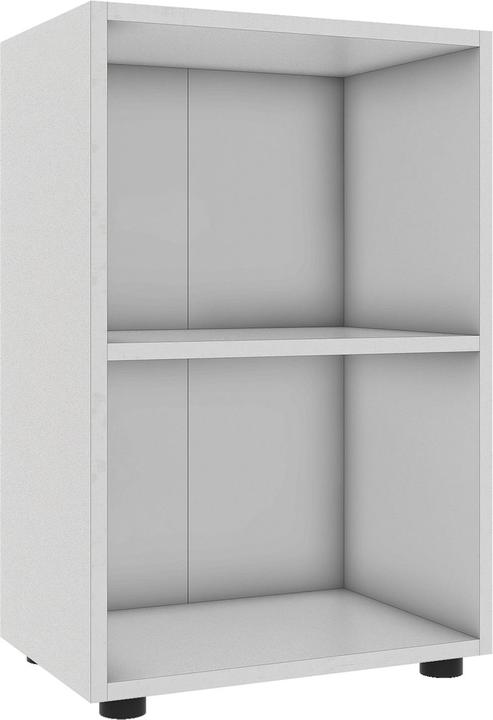 Immagine prodotto VCM Scaffale da ufficio in legno Scaffale per cartelle e libri Libreria Ulas 2f (49 x 32 x 74 cm)