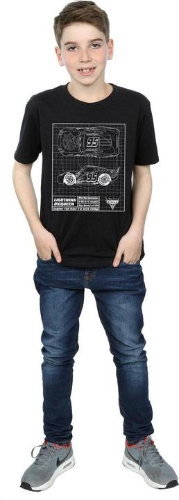 Produktbild Disney Cars Lightning McQueen Blueprint TShirt Jungen (140, 146)