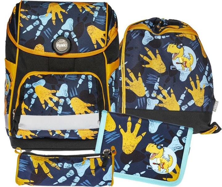 Funki Cuby-Bag Set Rock-Dino 6014.012 multicolor 5-teilig (20 l)