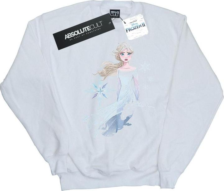 Immagine prodotto Disney Frozen 2 Elsa Nokk Silhouette Felpa Ragazze (128)