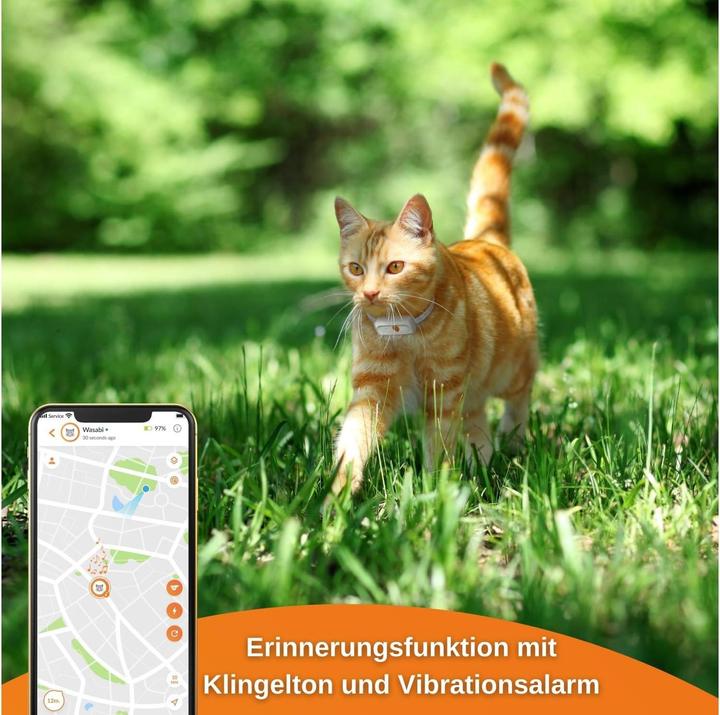 Produktbild Weenect GPS-Tracker XS für Katzen, Weiss (Android, iOS)