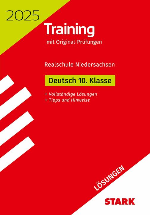 Produktbild Lösungen zu Original-Prüfungen und Training Abschlussprüfung Realschule 2025 - Deutsch - (Deutsch, 2024)