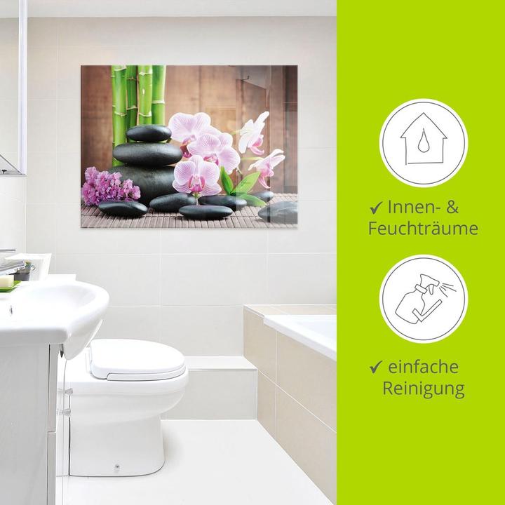 Actual product image Artland Spa Concept Zen Stones Orchids T5OO (60 x 45 cm)