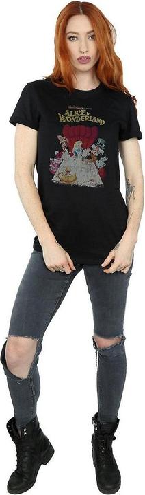 Immagine prodotto Alice In Wonderland T-shirt boyfriend en coton à l'effigie de l'affiche Femmes/Ladies (3XL)
