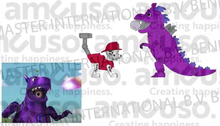 Actual product image Paw Patrol Marshall