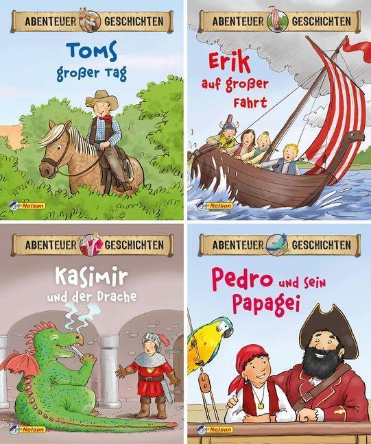 Actual product image Mini-Bücher: Abenteuergeschichten 1-4 (German, 2018)