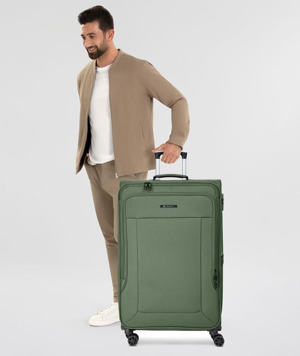 Actual product image Franky Melbourne 3.0 4-wheel trolley 79 cm with expansion pleat (90 l, XL (from 140l))