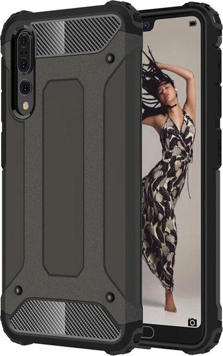Productafbeelding Techsuit - Hybrid Armor - Huawei P20 Pro - Black (Huawei P20 Pro)