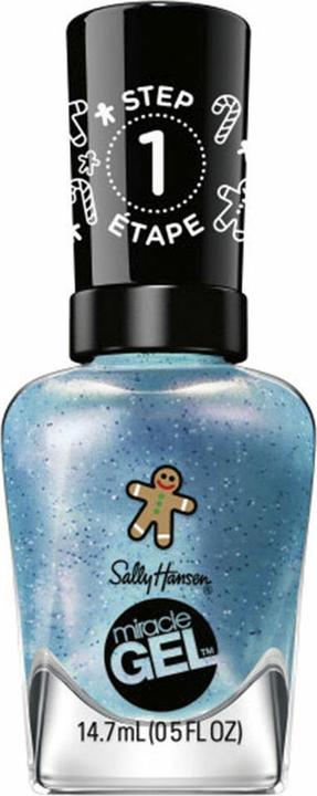 Produktbild Sally Hansen Miracle Gel Holiday Collection Nagellack Jack Frosted 910 (Jack frosted, Gel-Effekt Nagellack)
