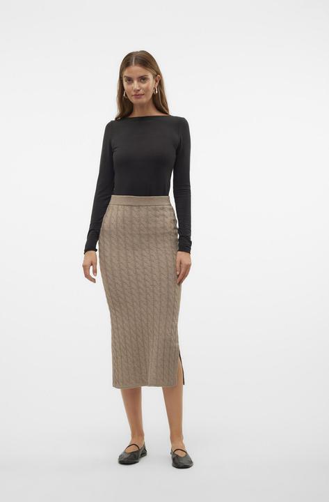 Produktbild Vero Moda AWLORELLA Hohe Taille Langer Rock Strickrock (M)